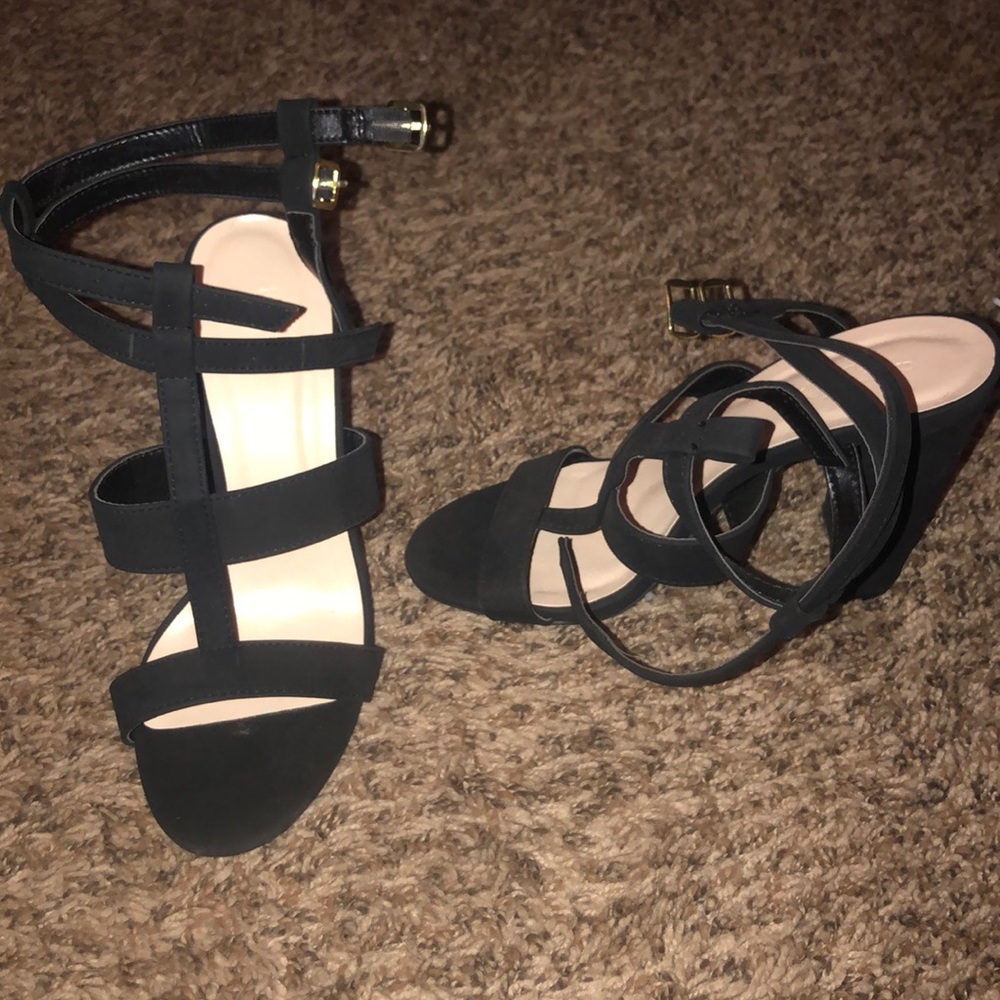 Black heels